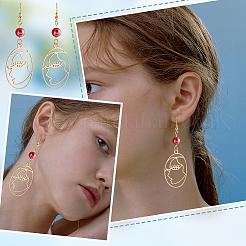 Латунные подвески&nbsp;KK-DC0001-57