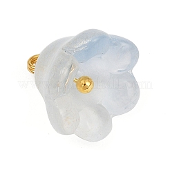 12 шт. 12-цветный прозрачный стеклянный брелок&nbsp;PALLOY-JF04460