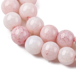 Непрозрачное стекло бисер нитей GLAA-T031-01O-15