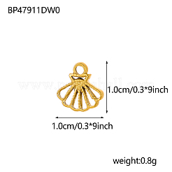 Подвески из нержавеющей стали 304 STAS-OY002-56G