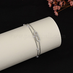 Латунные многорядные браслеты с цепочкой панциря AC9021-2