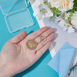 1 шт. 925 подвески из стерлингового серебра с кабошонами из горного хрусталя&nbsp;STER-BC0003-64A