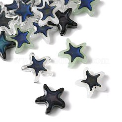 20шт 4 цвета стеклянные бусины&nbsp;GLAA-FS0002-49