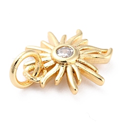 Медные прозрачные кубические циркониевые подвески&nbsp;KK-J276-09G