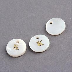 Подвески из пресноводных оболочек SSHEL-S249-K