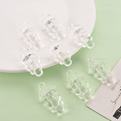 Осенняя тема прозрачные акриловые бусины&nbsp;TACR-S154-60B-205