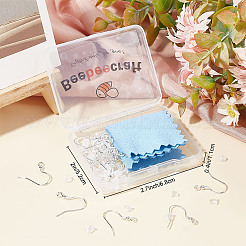 10 пара 925 крючка для сережек из стерлингового серебра STER-BBC0001-37