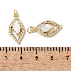 Латунные микро проложить кубического циркония подвески&nbsp;KK-B083-06G