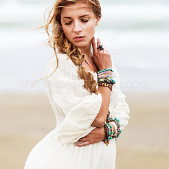 Природного кварца нитей бисера&nbsp;G-WH0025-25C