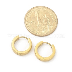 Серьги-кольца из нержавеющей стали 304 для женщин EJEW-C096-62G