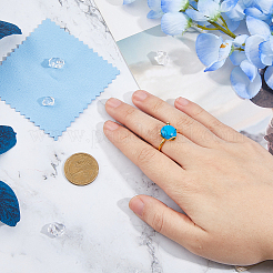 1 шт регулируемые 925 серебряных кольца регулируемые кольца фурнитура FIND-DC0006-64G