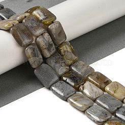 Природные бамбуковых листьев агат бисер нитей G-NH0014-E01-01