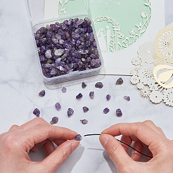 Природный аметист бисер чип G-CJ0001-23