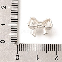 Латунные микро проложить кубического циркония бусы KK-C085-09S