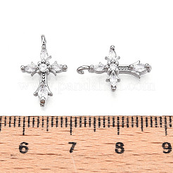 Латунные микро проложить кубического циркония подвески&nbsp;KK-U056-33P