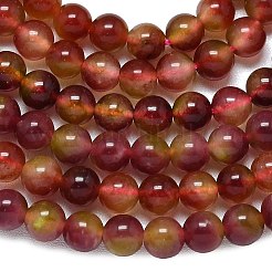 Натуральный Malaysia нефритовые бусы пряди&nbsp;G-B165-C05-6mm