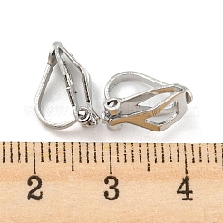 Латунные серьги с клипсами&nbsp;EC110-NF