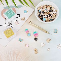 Наборы для украшения ногтей из сплава и эмали 120 шт.&nbsp;MRMJ-SC0001-06