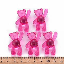 Прозрачные акриловые бусины MACR-S373-01B-906