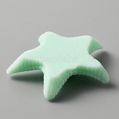 Кабошоны из непрозрачной смолы на тему океана&nbsp;CRES-WH0013-13C