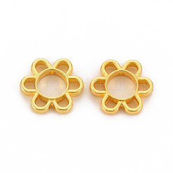 Сплавочные овальные бусины тибетского стиля  TIBEB-N005-041