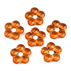 Прозрачные стеклянные бусины&nbsp;GLAA-F129-01