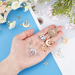 12 шт. 3 подвески из нержавеющей стали 201&nbsp;STAS-DC0003-07