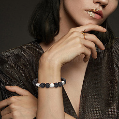 60 шт. 5 стиля 201 европейские бусины из нержавеющей стали STAS-UN0048-51