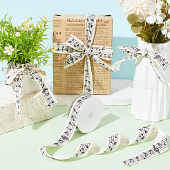 Ленты с принтом из хлопка длиной 10 м.&nbsp;DIY-WH0580-02A