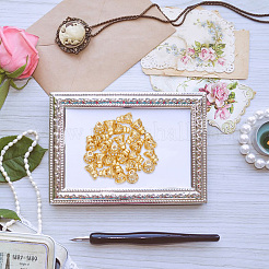 24шт. латунный конус KK-BC0013-15