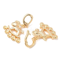 Латунный микро-паве кубический цирконий KK-A279-07G