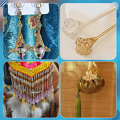 Латунь филигранные шарик крышки KK-PH0034-61