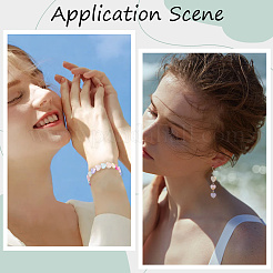 2 нити бусин-ракушек натурального цвета макарон&nbsp;SHEL-SC0001-88B