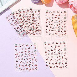 6 лист 2 стилей ПВХ наклейки для ногтей MRMJ-CJ0001-27