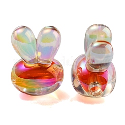 УФ-покрытие радужными переливающимися акриловыми бусинами&nbsp;X1-PACR-E001-05D