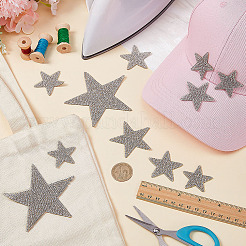 12 шт. 4 стиля самоклеящихся аппликаций из стразов&nbsp;DIY-FG0008-27