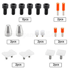 45 # стальной инкрустированный камень&nbsp;AJEW-WH0162-17