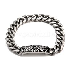 Браслеты из хирургической нержавеющей стали 316 BJEW-C125-16