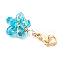 Подвесные украшения из прозрачного стекла HJEW-JM03728