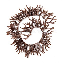 Нити бусин из непрозрачного акрила&nbsp;SACR-P033-02B-08