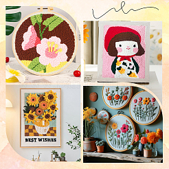 Наборы для самостоятельной вышивки иглой для начинающих&nbsp;DIY-WH20013-88B