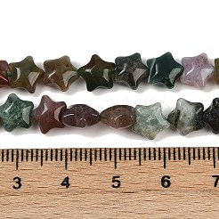 Природного индийского агата бисер нитей G-Z080-A17-8mm