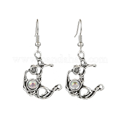 Серьги из сплава из смолы&nbsp;EJEW-JE06370-02