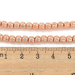 Гальванические нити из синтетических немагнитных гематитовых бусин G-C136-D01-02