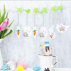 1 комплект прозрачных акриловых пустых больших подвесок для украшения HJEW-BC0001-48