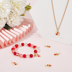 Настоящие 18k позолоченные латунные подвески&nbsp;KK-BBC0012-35