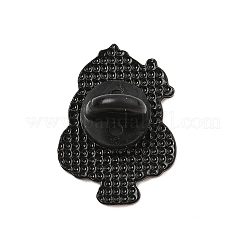 Рождественская тема цинковый сплав эмалированная брошь-булавка для рюкзака одежда JEWE-R003-01EB-10