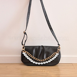 2 шт. 2-цветные ремни для сумок с бусинами из искусственного жемчуга&nbsp;FIND-LP0004-55