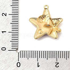 Подвески из нержавеющей стали 304 с эмалью&nbsp;STAS-P431-31G-01