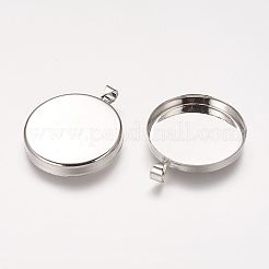 Сеттинги для кулона (кабошонов)&nbsp;LS-KK-G303-01P